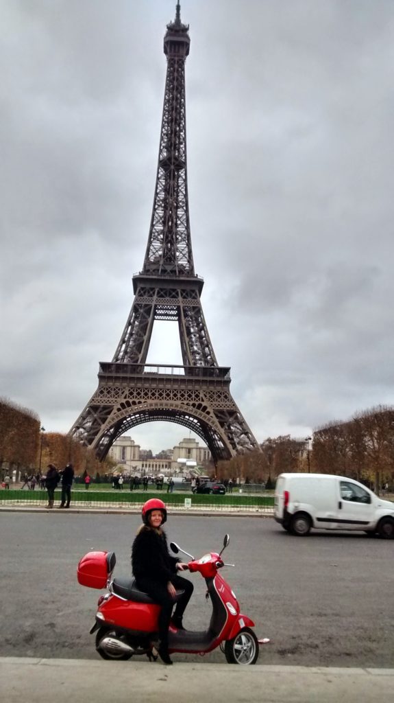 Scooting around Paris