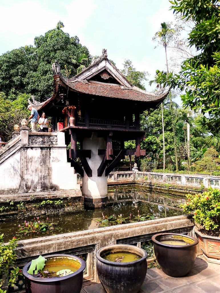 One pillar pagoda, Hanoi. 