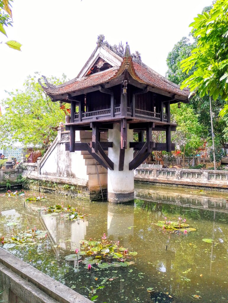 One pillar pagoda, Hanoi. 